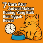 jadwal makan kucing yang baik